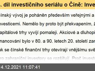 4. díl investičního seriálu o Číně: Investiční příležitosti na akciovém i dluhopisovém trhu