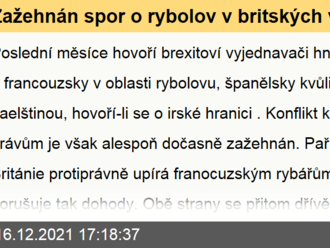 Zažehnán spor o rybolov v britských vodách. Alespoň dočasně.