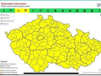 Počasí: Výstraha na novou sněhovou pokrývku a náledí. Na severovýchodě v noci na neděli až -15 °C, v jihozápadní polovině napadne během soboty většinou přes 7 cm/12 hodin