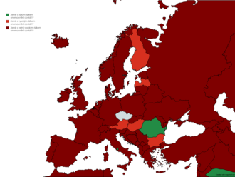 Seznam zemí nebo jejich částí s nízkým, středním, vysokým a velmi vysokým rizikem výskytu onemocnění covid-19, s účinností od 3. 1. 2022 - Ochranné opatření MZDR 20599/2020-140/MIN/KAN  MZDRX01IUO9W