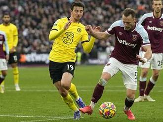 Velký obrat West Hamu. K výhře nad vedoucí Chelsea přispěl asistencí Coufal