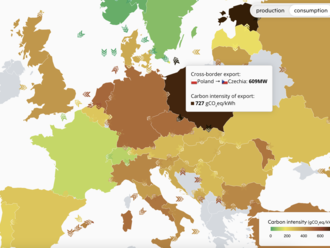 Google věnoval milion dolarů webu ElectricityMap.org