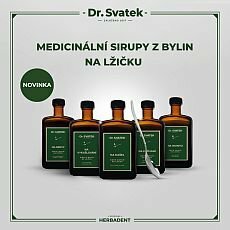 Sirupy Dr. Svatek -  zdravá a lahodná síla bylin na lžičce