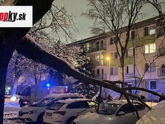 VIDEO Hasiči majú za sebou náročnú noc: Pre silné sneženie zasahovali viackrát