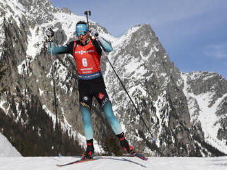 Jacquelin obhájil titul v stíhacích pretekoch na MS v biatlone