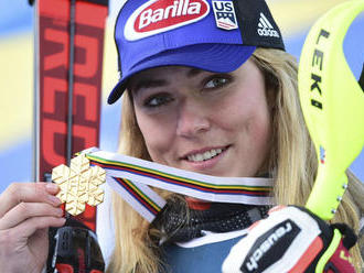 Shiffrinová ako prvá triumfovala na piatich šampionátoch za sebou