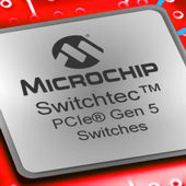 Microchip ohlašuje první přepínače pro PCIe 5.0