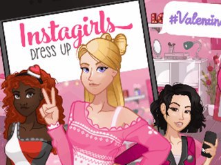 Instagirls Valentines Dress Up