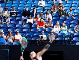 Denne ich mohlo prísť až 30-tisíc. Australian Open pokračuje bez divákov