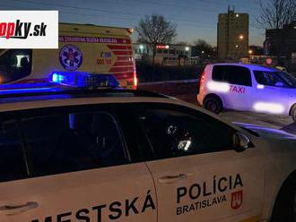 Dramatické chvíle v Bratislave: FOTO Muž napadol taxikárku  ! Zobral jej auto a dal sa na útek