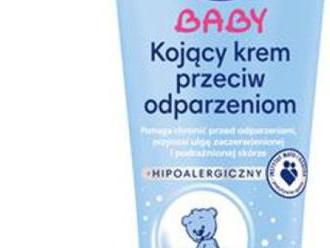 Detský ošetrujúci krém proti zapareninám Nivea Baby.