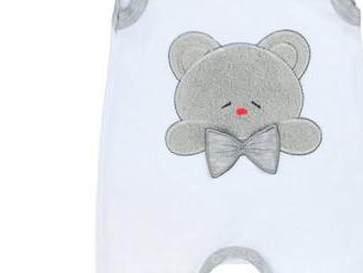 Luxusné dojčenské dupačky New Baby Honey Bear s 3D aplikáciou.