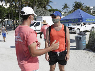 Miami Beach po masových oslavách vyhlásilo zákaz vychádzania