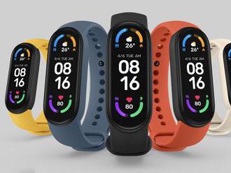 Xiaomi Mi Smart Band 6: 14-dňová výdrž a veľký AMOLED displej