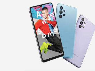 Samsung Galaxy A32 4G oficiálne: Prvý lacnejší smartfón s 90 Hz displejom!