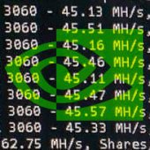 ComputerBase: pro rychlou těžbu ETH na RTX 3060 stačí ovladače