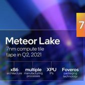 Intel Meteor Lake přijdou v roce 2023 jako vícečipové procesory