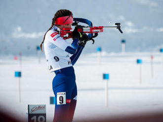 Kapustová nenadviazala na sobotňajší bronz, v šprinte ju zradila streľba