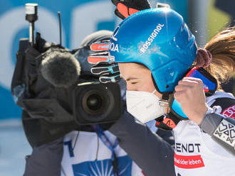 Jej náskok sa znižoval, potom prišla radosť. Pozrite si Vlhovej víťaznú jazdu