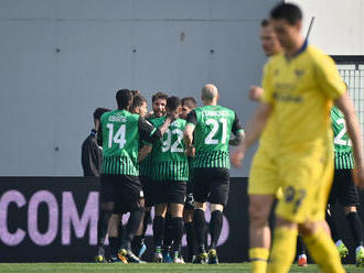 Sassuolo bez Haraslína preskočilo súpera v tabuľke