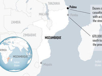 'Islamský štát' údajne obsadil mesto Palma v Mozambiku