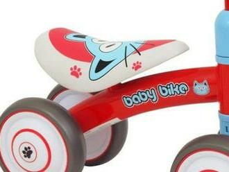 Detské odrážadlo Baby Mix Baby Bike. Odrážadlo je extrémne ľahké, veľmi stabilné, malých rozmerov vhodné na doma i von.