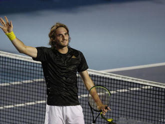 Tsitsipas nedal šancu Evansovi v semifinále turnaja v Monte Carle