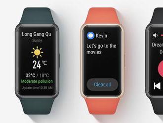 Huawei Band 6: 1,47'' AMOLED displej a dvojtýždňová výdrž batérie