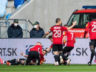 Dočkali sa po troch rokoch. Spartak Trnava v derby zdolal Slovan