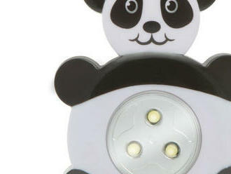 Lampa s tlačidlovým spínačom Panda - skvelá ozdoba každej detskej izby.