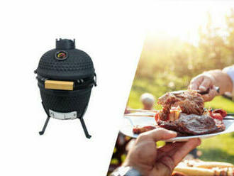 Záhradný keramický gril S Kamado Black 15847