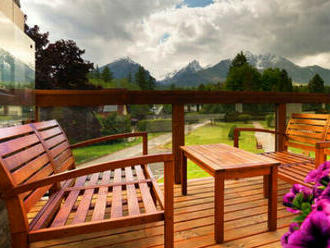 Hotel Lesana*** v Tatrách: Výhľad na Lomnický štít, wellness, polpenzia a detský raj Kinderland