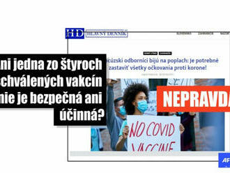 TASR a AFP upozorňujú na hoax