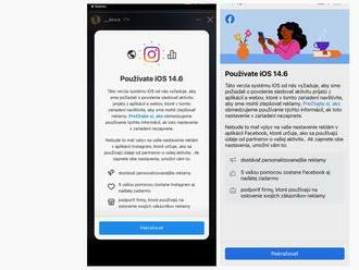 Facebook a Instagram žiada používateľov iOS o povolenie sledovania, aby mohol byť zadarmo