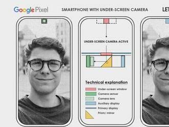 Google si zaregistroval patent na prednú kameru pod displejom