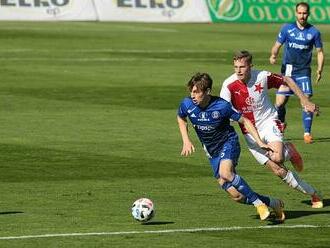 Slavia uspěla v Olomouci. Kuchta se osamostatnil na čele tabulky střelců