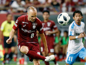 Iniesta si predĺži kariéru. Na narodeniny podpísal nový kontrakt v Japonsku