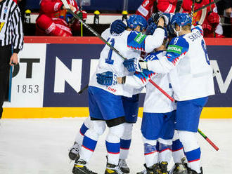 Slovensko vstúpilo do MS v hokeji úspešne, Bielorusko v závere nepremenilo nájazd