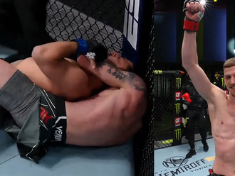 VIDEO: Tretie víťazstvo Davida Dvořáka v UFC