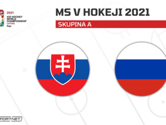 Slovensko - Rusko: ONLINE z MS v hokeji 2021, prvý raz je favoritom súper