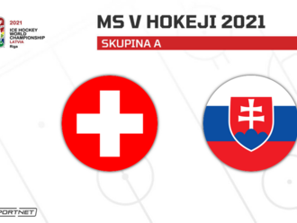 Slovensko - Švajčiarsko: ONLINE z MS v hokeji 2021, zápas nemá jasného favorita