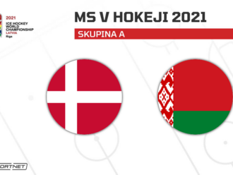 Dánsko - Bielorusko: ONLINE z MS v hokeji 2021