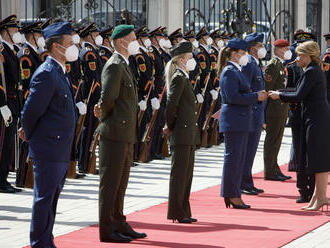 Čaputová ocenila vojakov, ktorí pomohli zvládnuť pandémiu koronavírusu