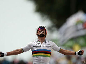 Alaphilippe vyhral úvodnú etapu Tour de France a získal žltý dres