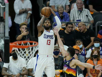 NBA: George so 41 bodmi pomohol LA Clippers k víťazstvu vo Phoenixe