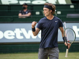 Rubľov sa prebojoval do finále turnaja ATP v Halle