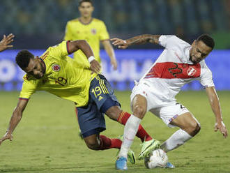 Copa America: Kolumbia utrpela prvú prehru, Peru podľahla 1:2