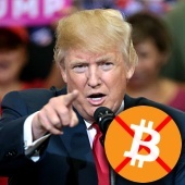 Donald Trump označil Bitcoin jako scam a nemá ho rád