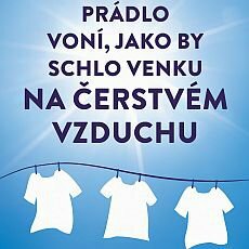 Díky nové aviváži Lenor bude vaše prádlo vonět jako usušené venku