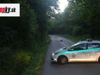 FOTO Tragédia pri Zlatých Moravciach: Po kolízii s autom zahynul cyklista  , vodič ušiel!